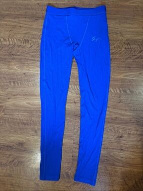 Royal Blue ribbed thermal pants from the Coyote BASICS collection